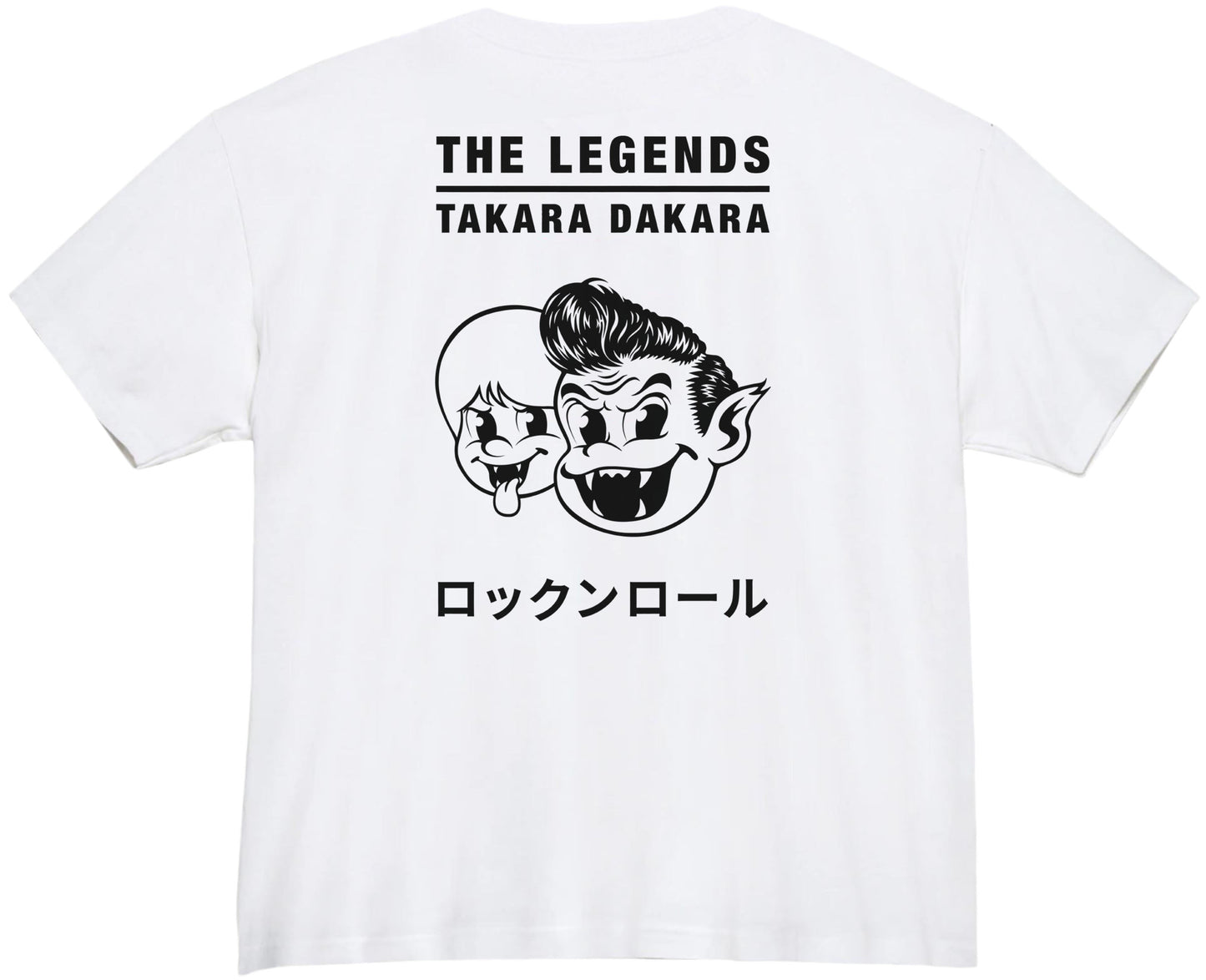 TAKARA DAKARA - VER.2 THE LEGENDS TEE- WHITE
