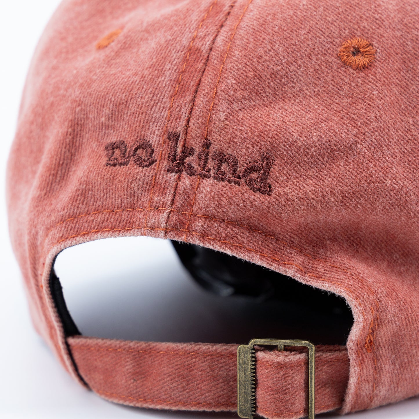NO KIND. of Cap - NO/KIND : Kind Cap - Washed Orange cap