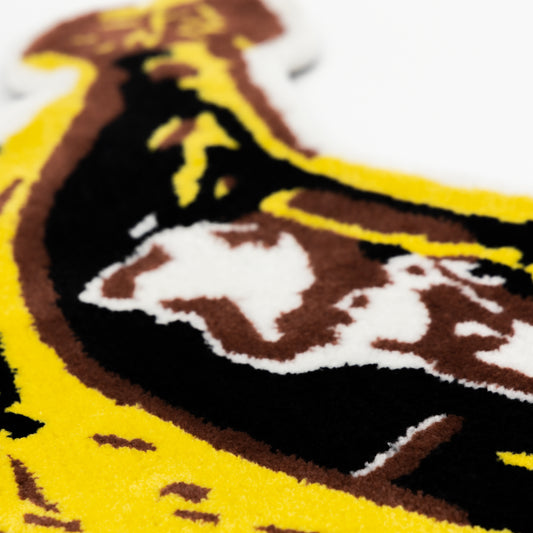 NO KIND. of Rug: Rotten Banana with Bones