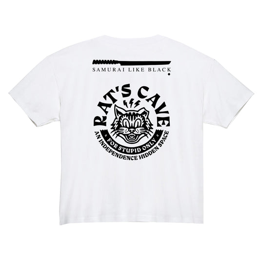 4A SAMURAI LIKE BLACK TEE 02 - WB