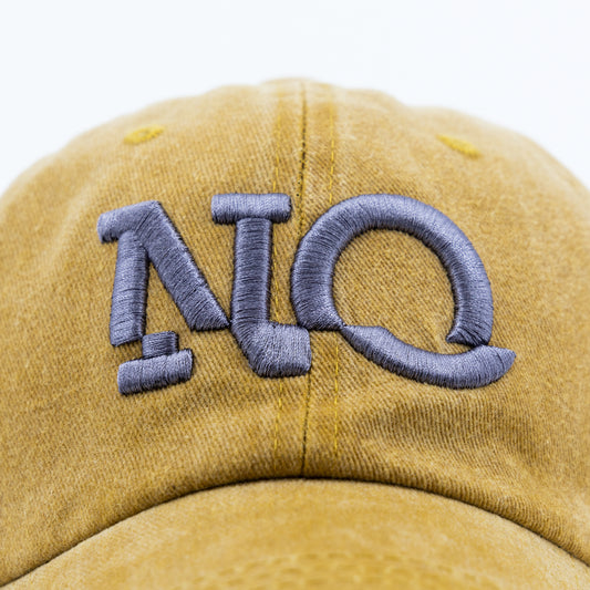 NO KIND. of Cap - NO/KIND : No Cap - Washed Yellow on Lavender cap