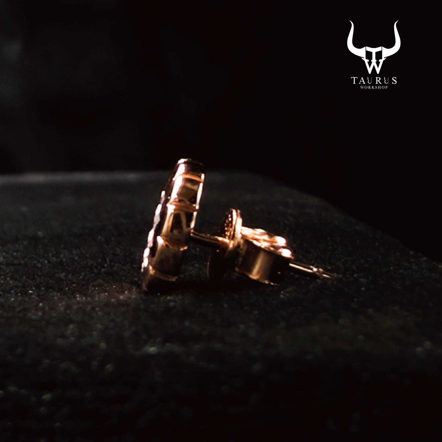 925 Sterling Silver Rose Gold Plated Mother Of Pearl Earring