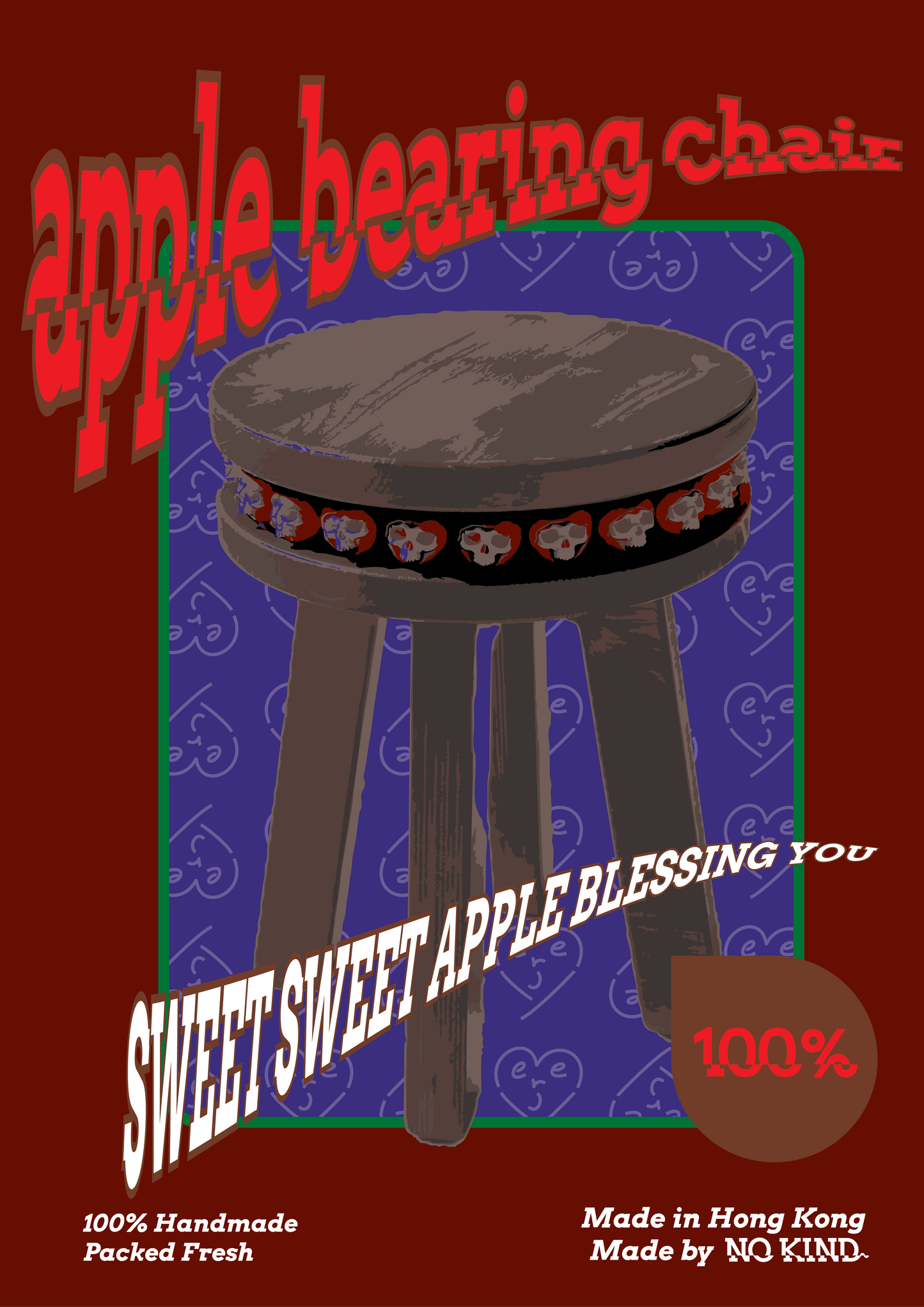 NO KIND - Apple Bearing Chair 100%