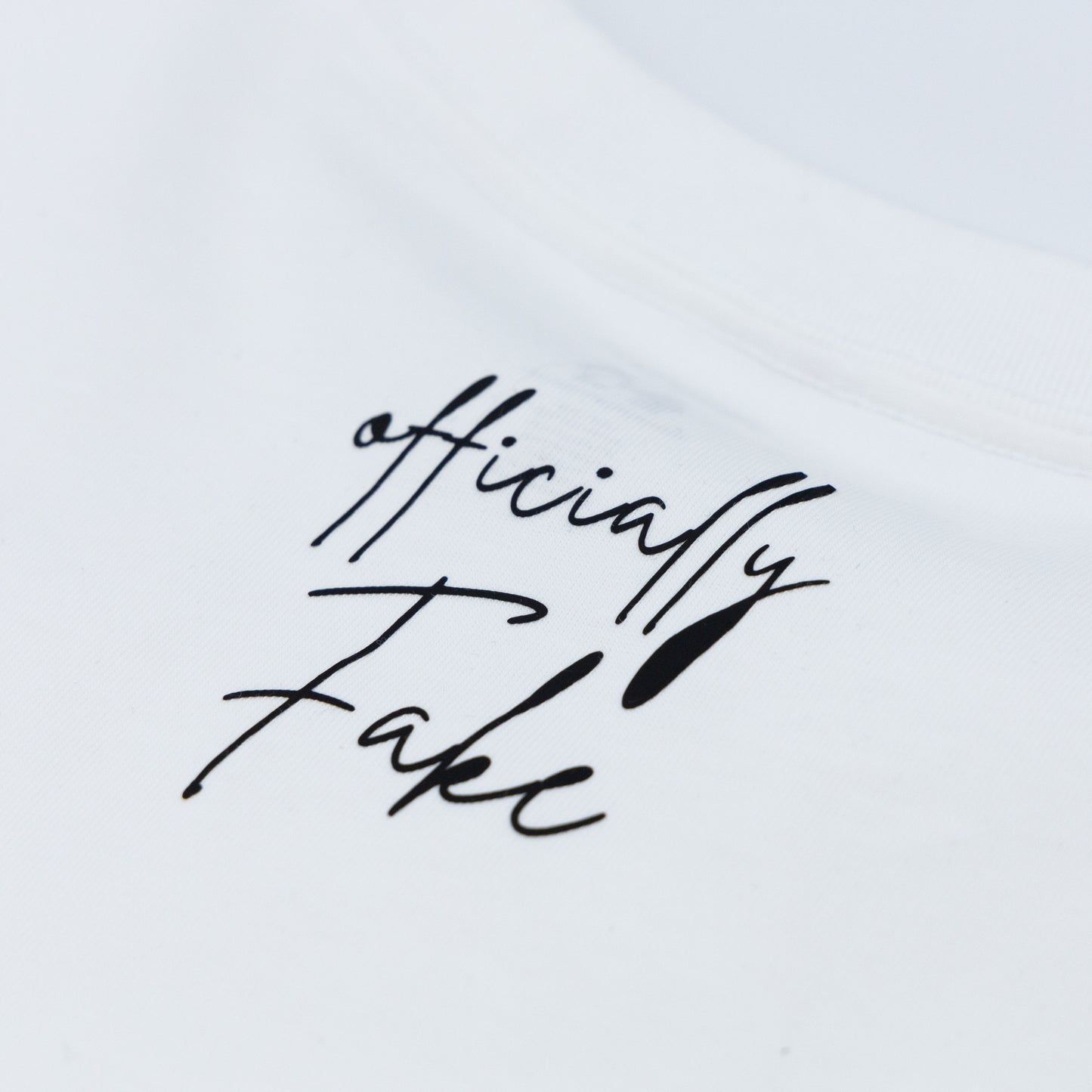 OFFICIALLY FAKE - KOTSTEIN TEE WHITE