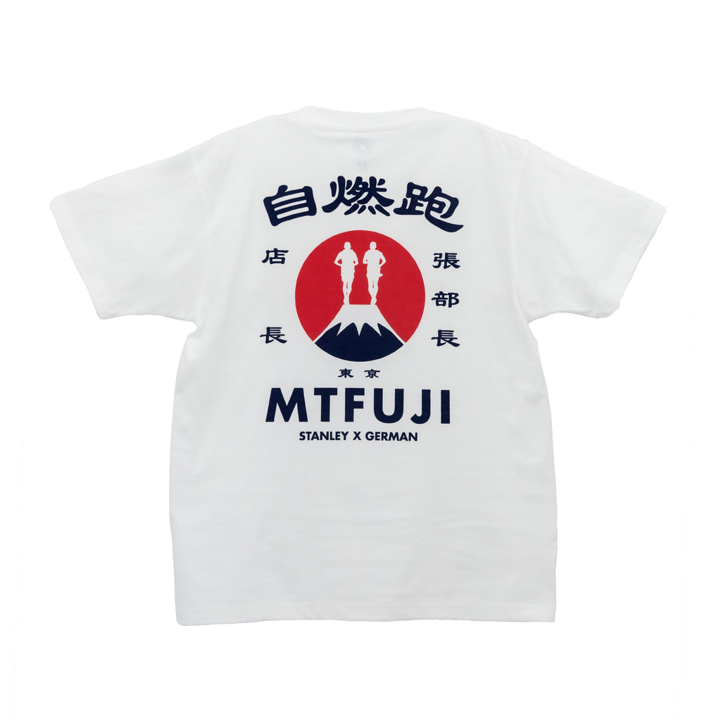 [ 自燃跑] 重磅全棉美式筒Tee