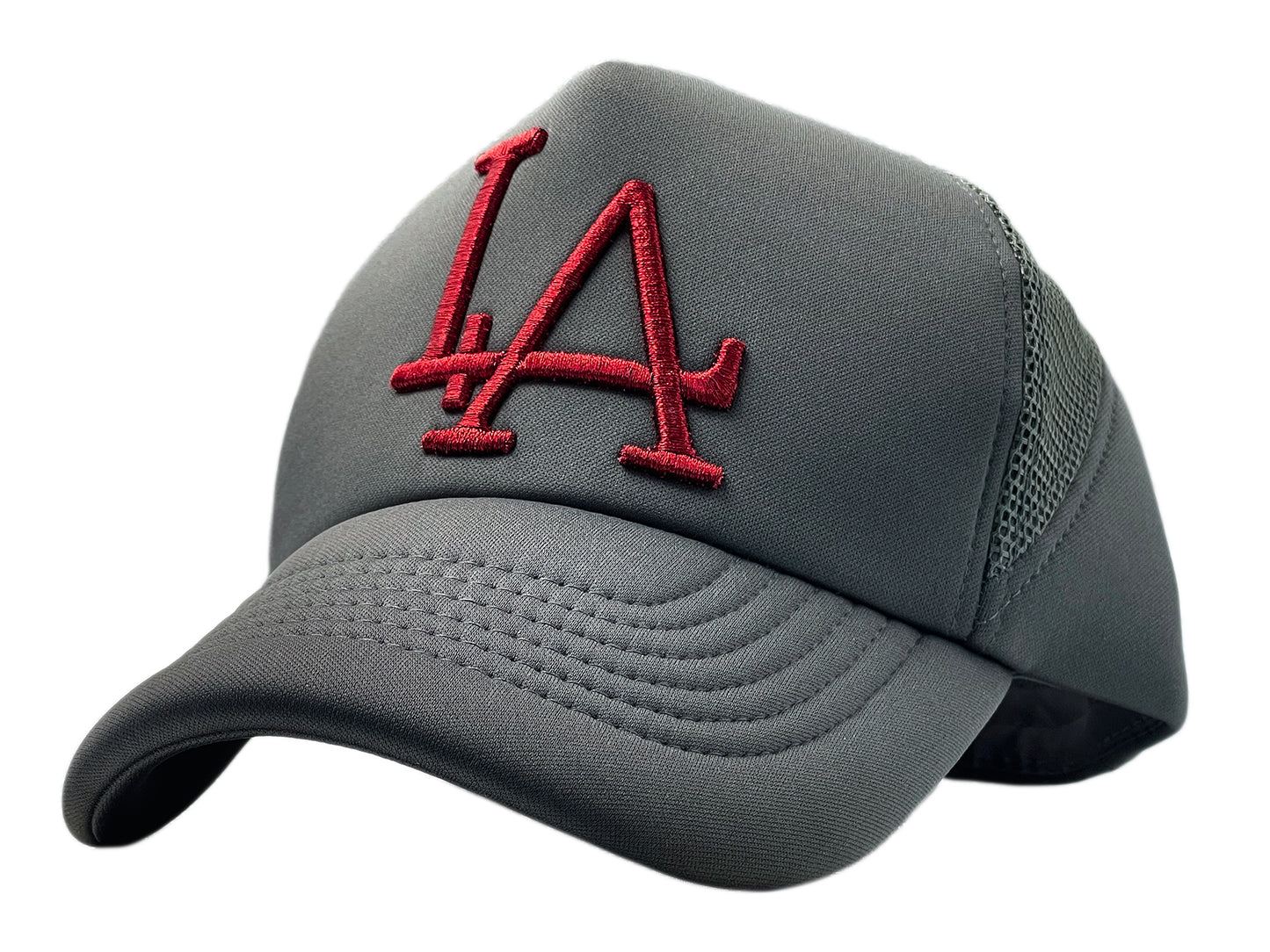 LA Trucker Cap - Grey