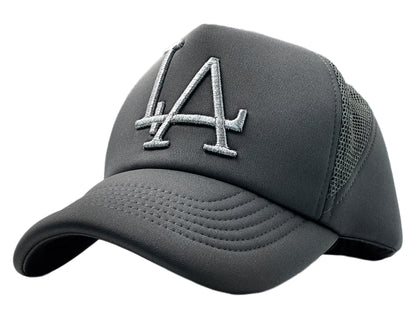 LA Trucker Cap - Grey