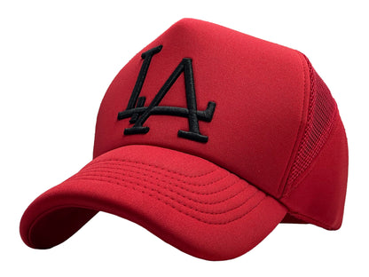 LA Trucker Cap - Red