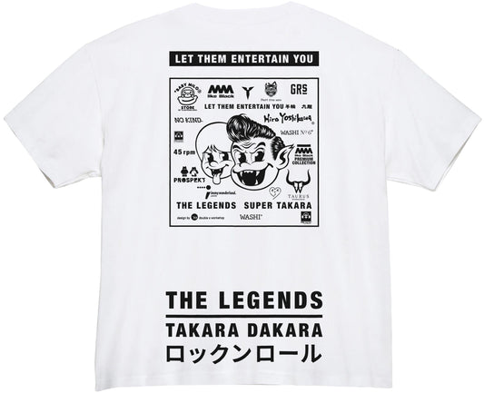 (PREORDER)TAKARA DAKARA - ALBUM TEE - WHITE