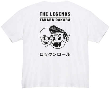 TAKARA DAKARA - VER.2 THE LEGENDS TEE- WHITE