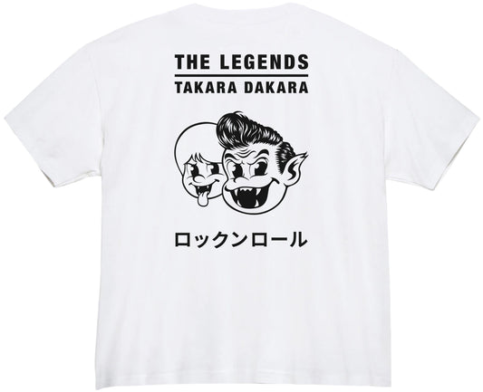 TAKARA DAKARA - VER.2 THE LEGENDS TEE- WHITE