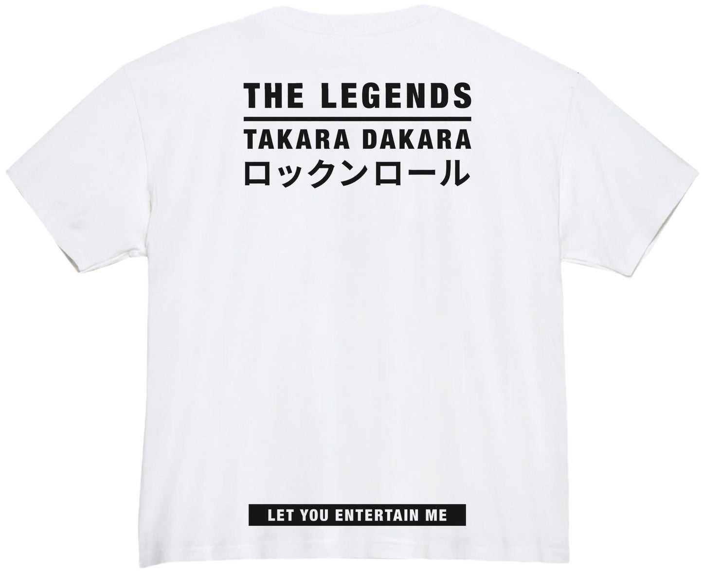 TAKARA DAKARA - THE LEGENDS TEE - WHITE