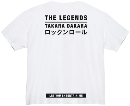 TAKARA DAKARA - THE LEGENDS TEE - WHITE