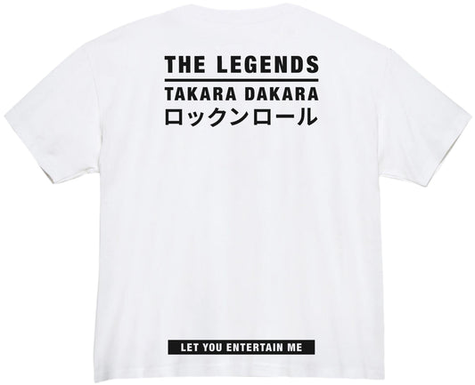 TAKARA DAKARA - THE LEGENDS TEE - WHITE