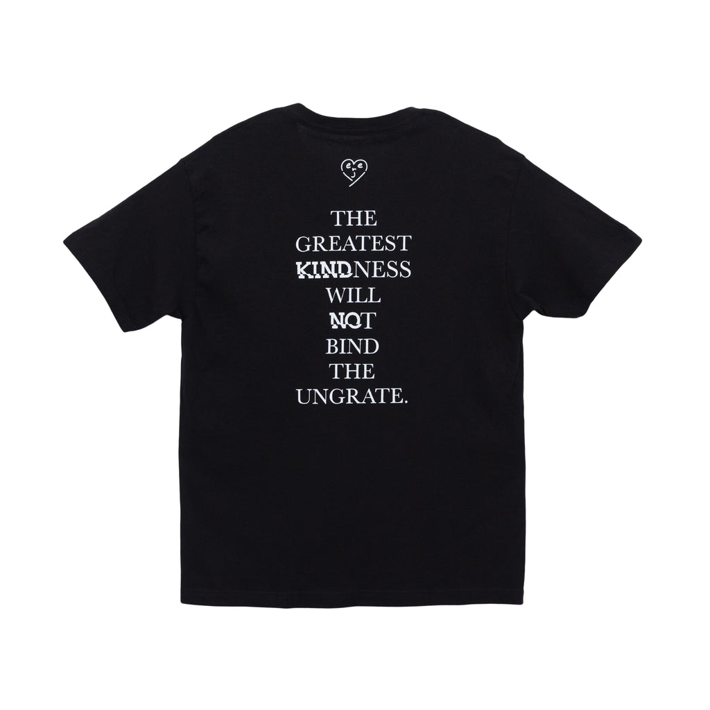 [COTTON USA] NO KIND. of TEE : Aesop's Fables - Black