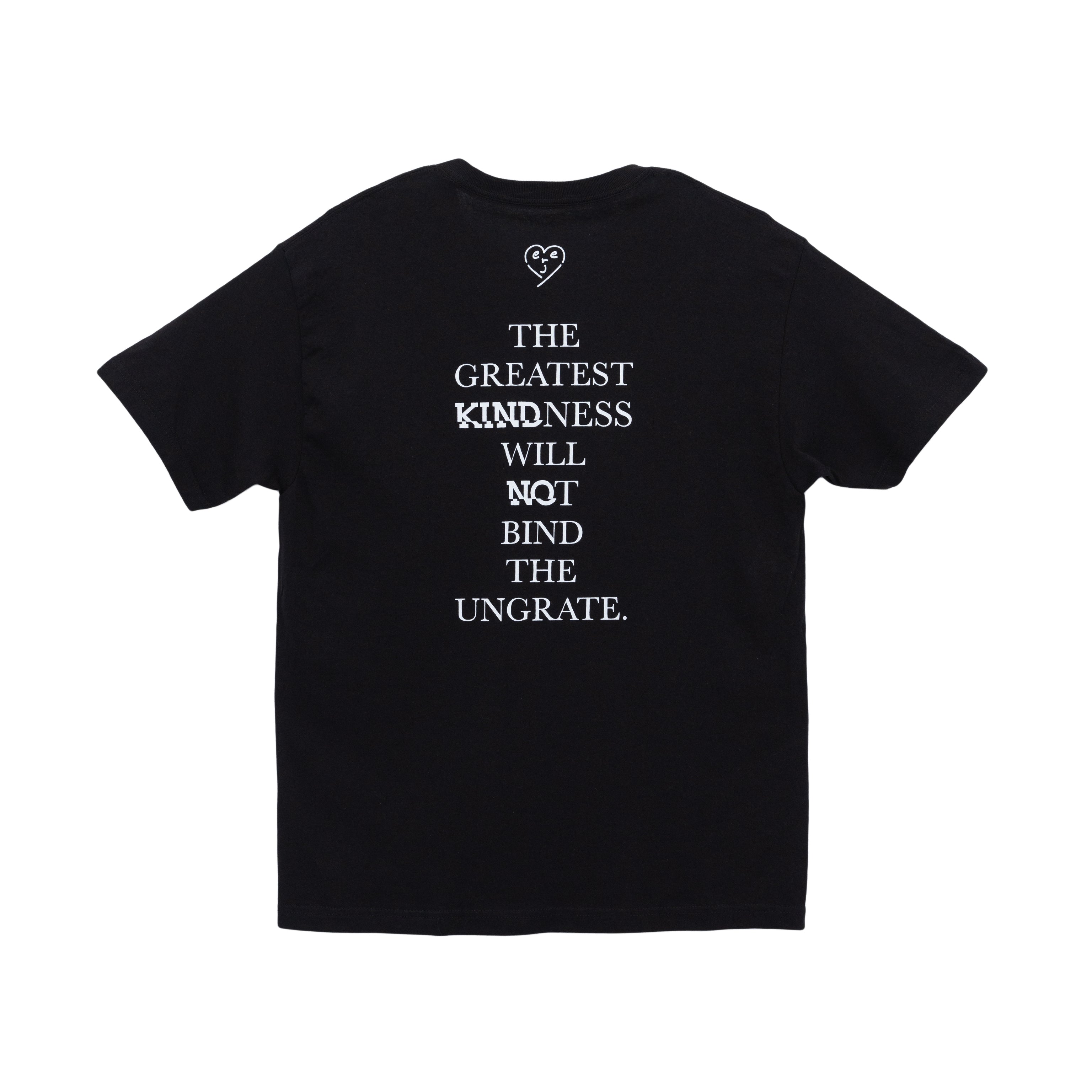 [COTTON USA] NO KIND. of TEE : Aesop's Fables - Black
