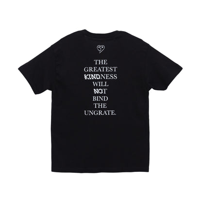 [COTTON USA] NO KIND. of TEE : Aesop's Fables - Black