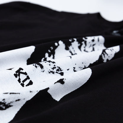 [COTTON USA] NO KIND. of TEE : Aesop's Fables - Black