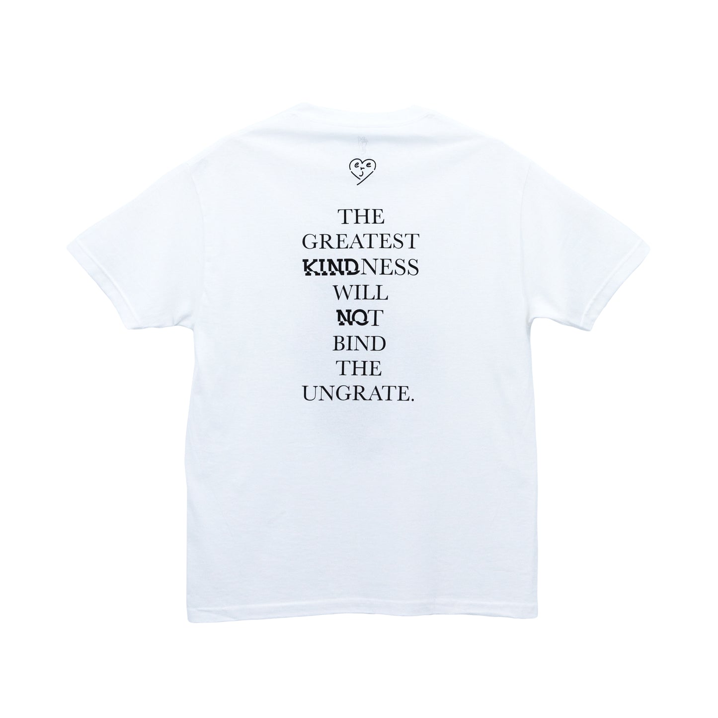[COTTON USA] NO KIND. of TEE : Aesop's Fables - White