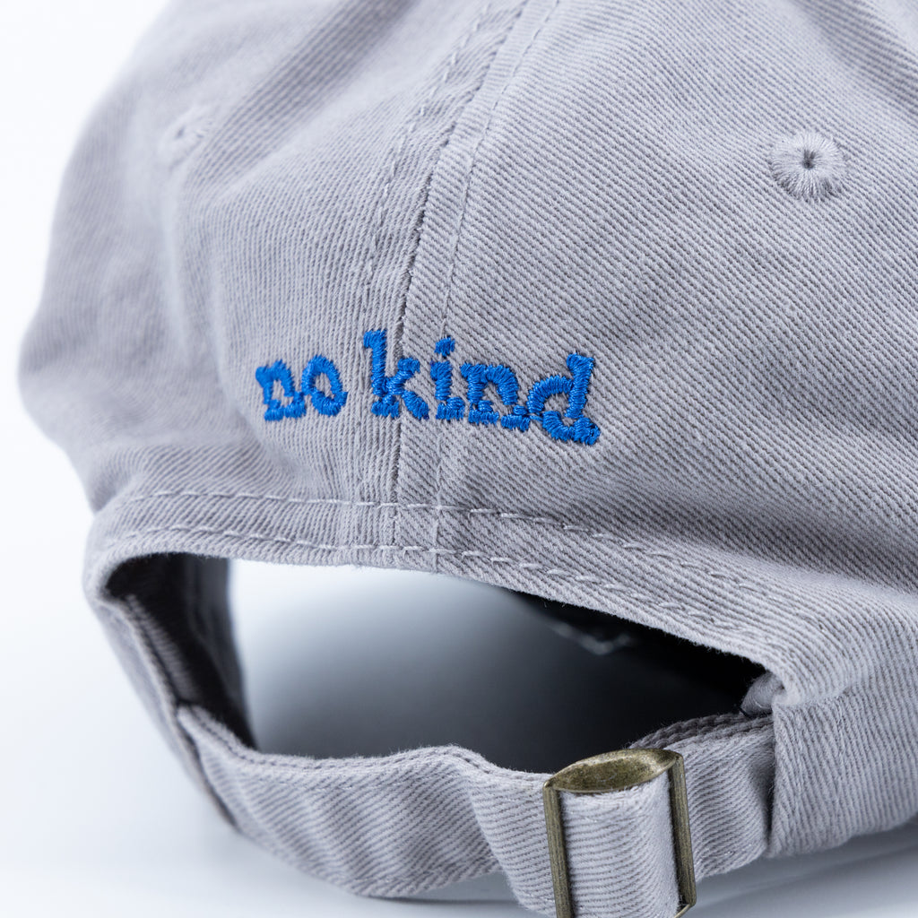 NO KIND. of Cap - NO/KIND : Kind Cap - Washed Light Grey with Blue