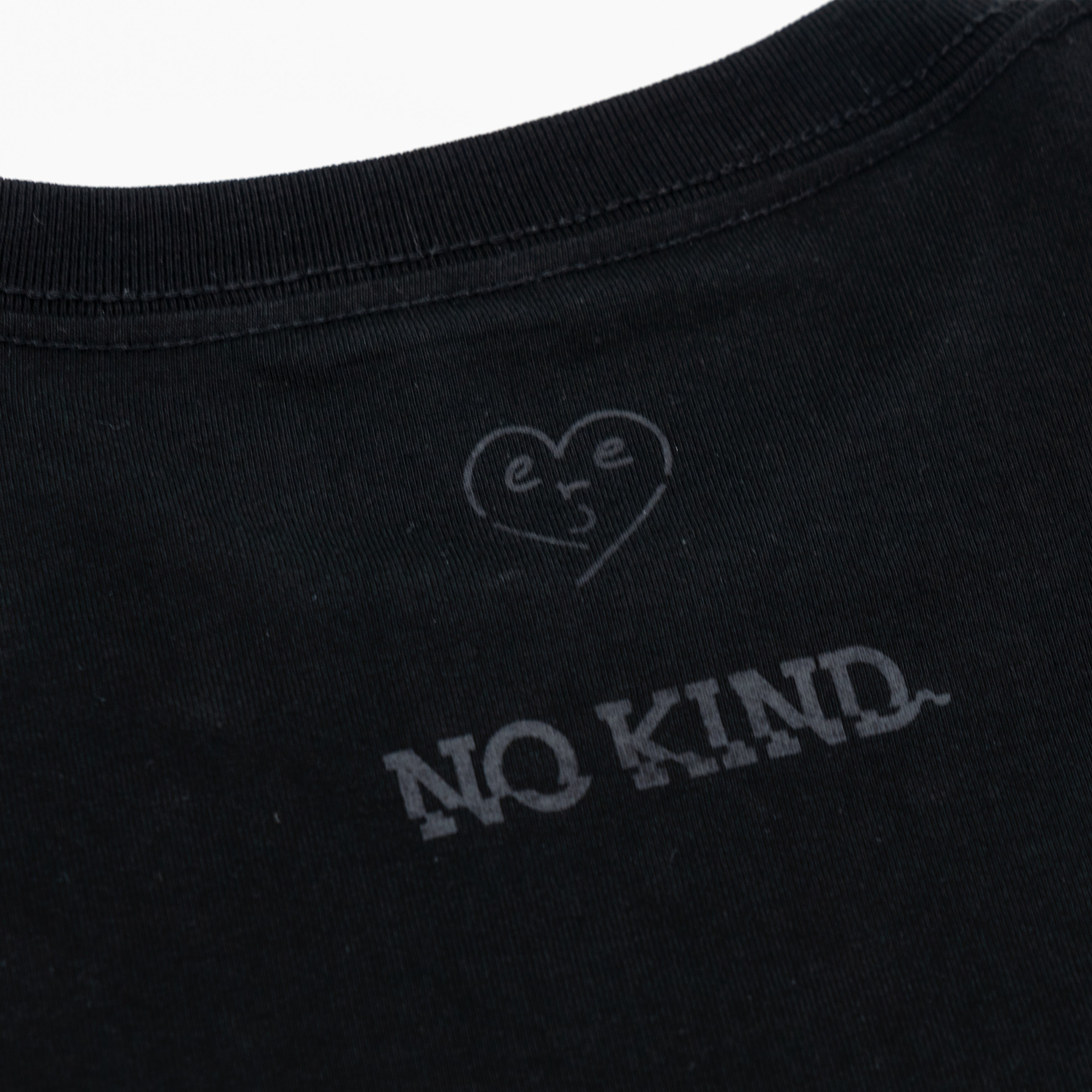 NO KIND. of TEE : b for Butterfly - Black
