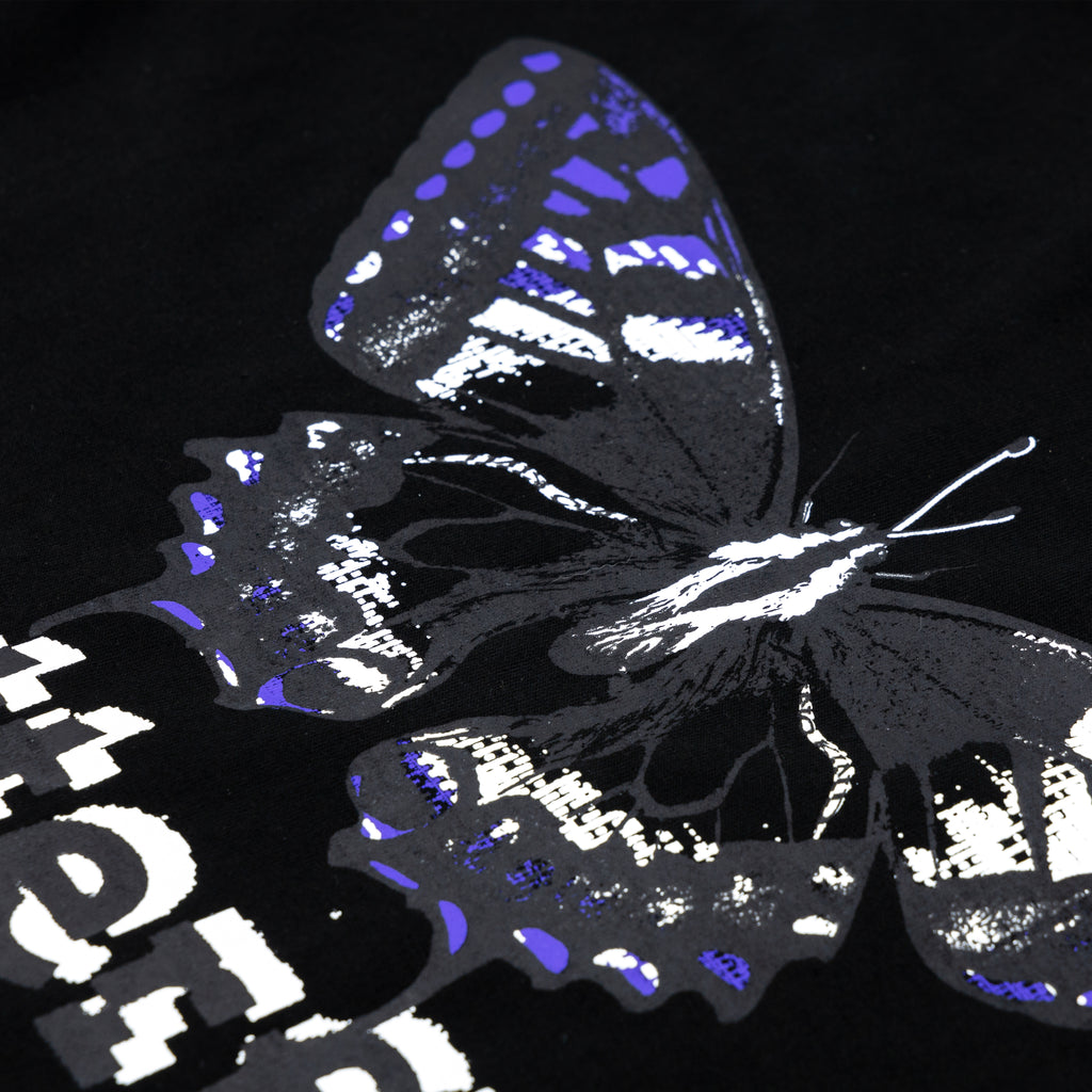 NO KIND. of TEE : b for Butterfly - Black