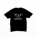 NO KIND. of TEE : b for Butterfly - Black
