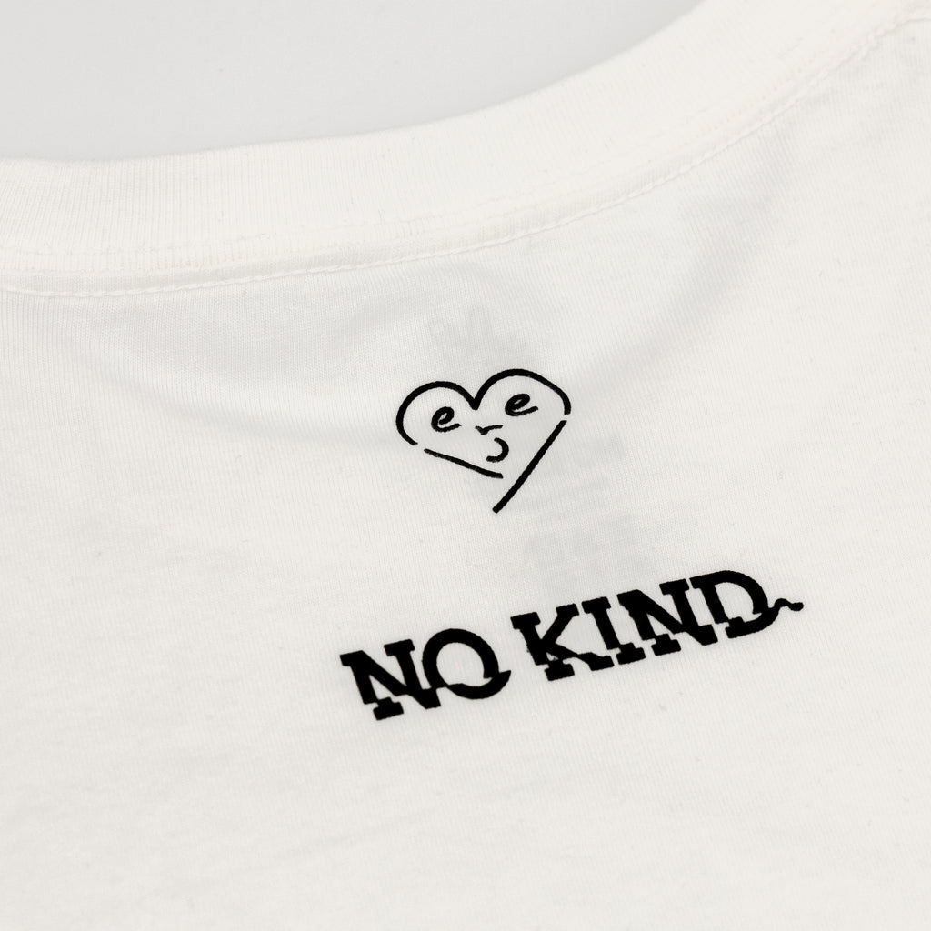 NO KIND. of TEE : b for Butterfly - White