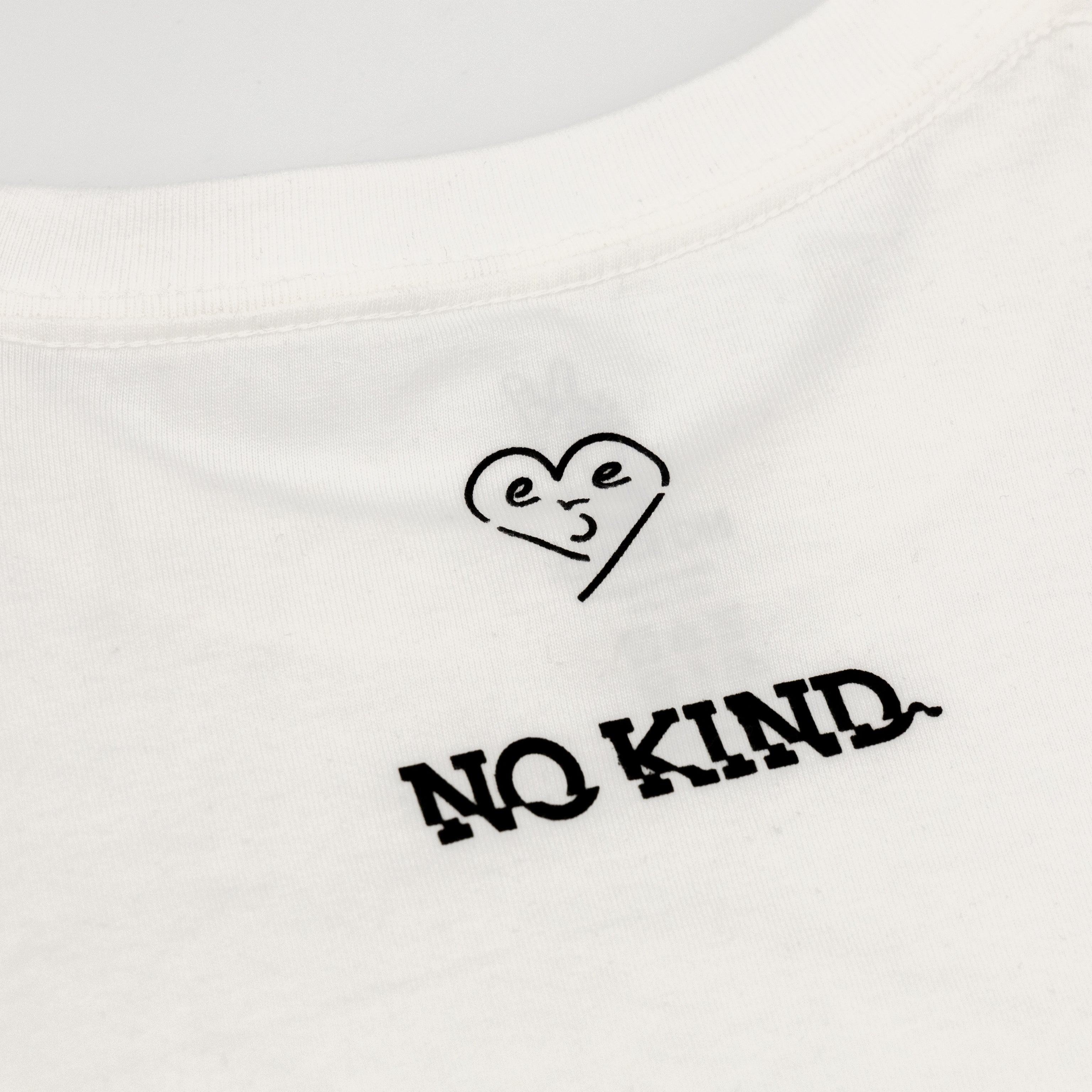 NO KIND. of TEE : b for Butterfly - White