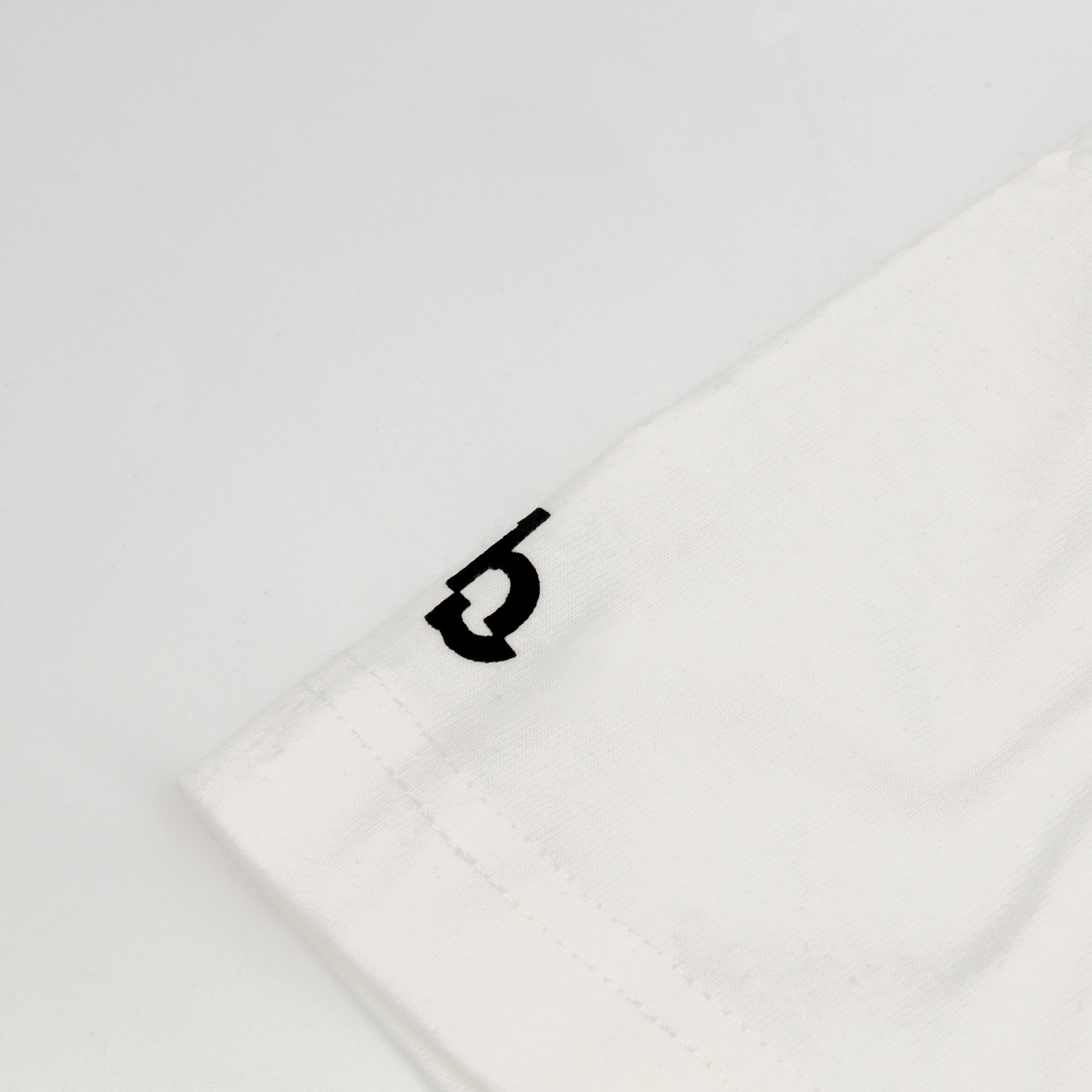 NO KIND. of TEE : b for Butterfly - White