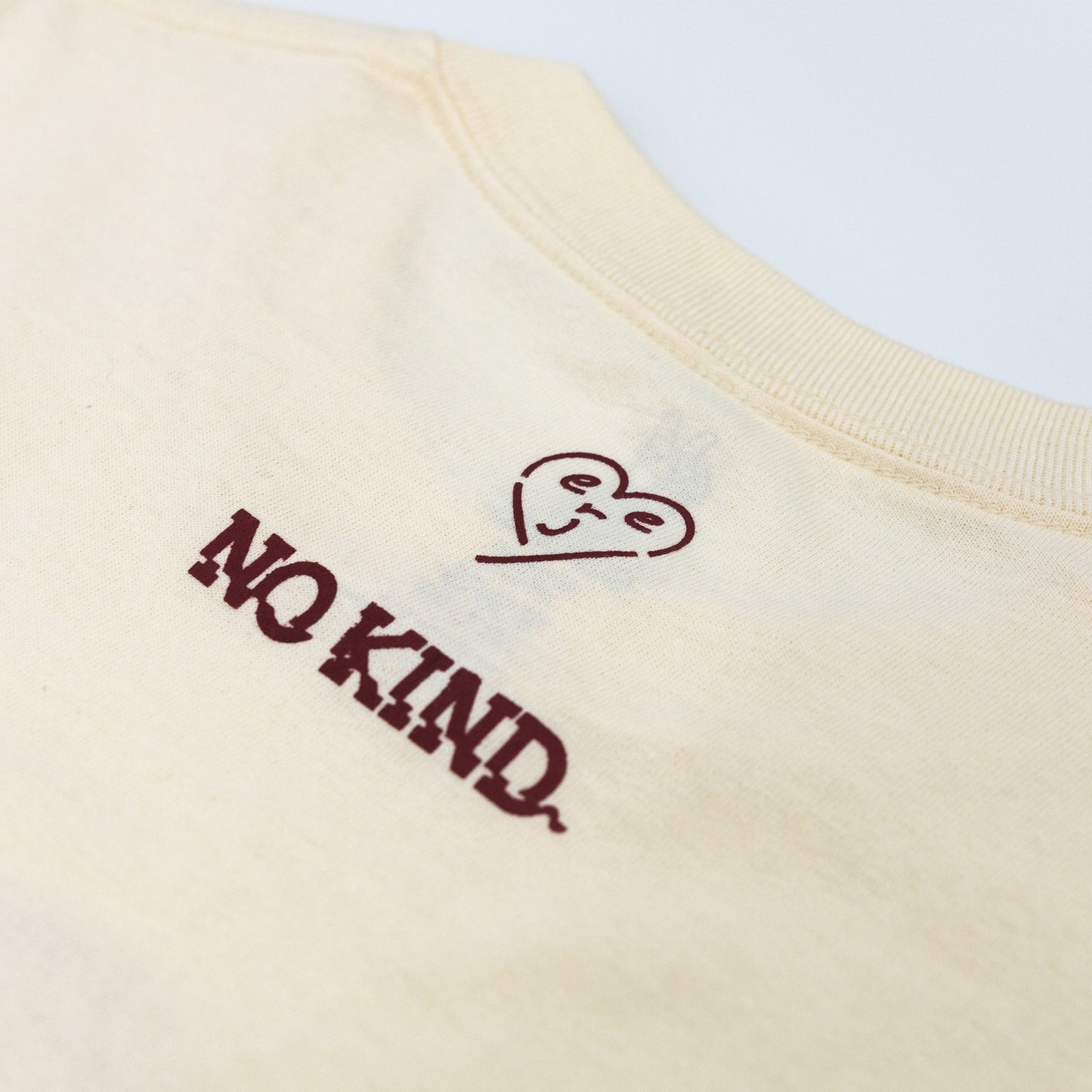 [COTTON USA] NO KIND. of TEE : c for CHERRY - Cream