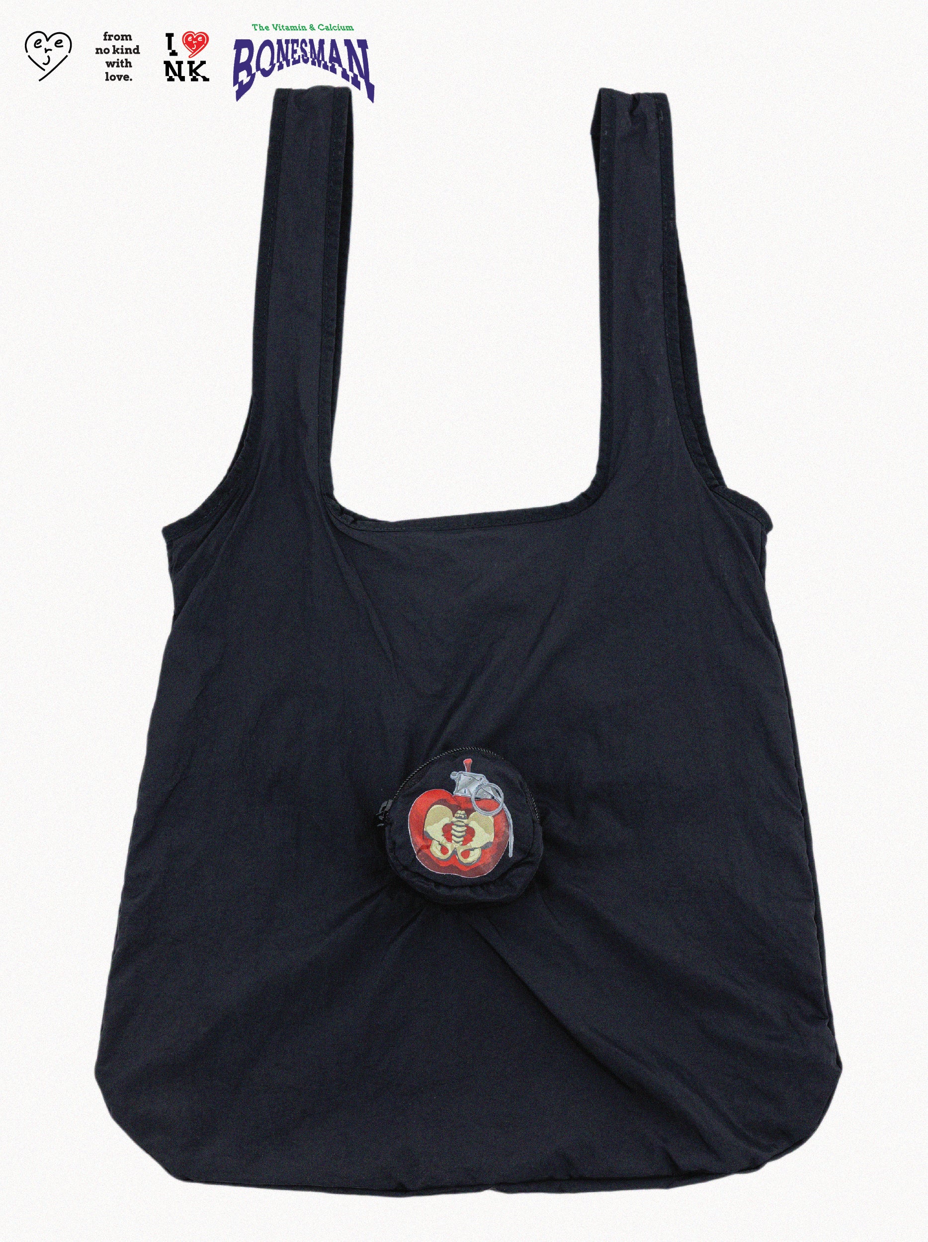 CHERRY BOMB PACKABLE TOTBAG