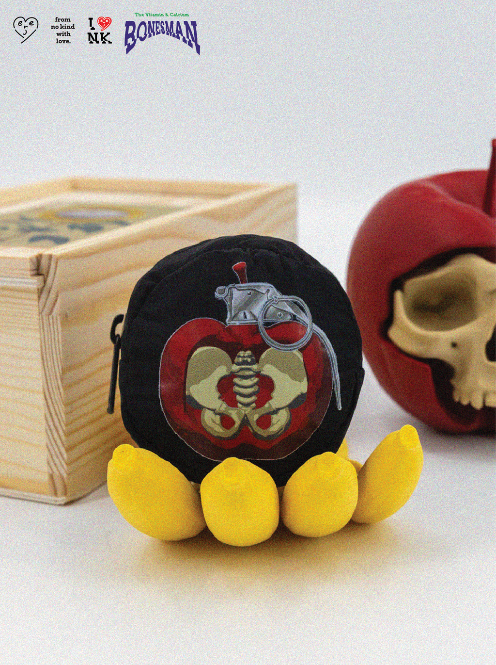 CHERRY BOMB PACKABLE TOTBAG
