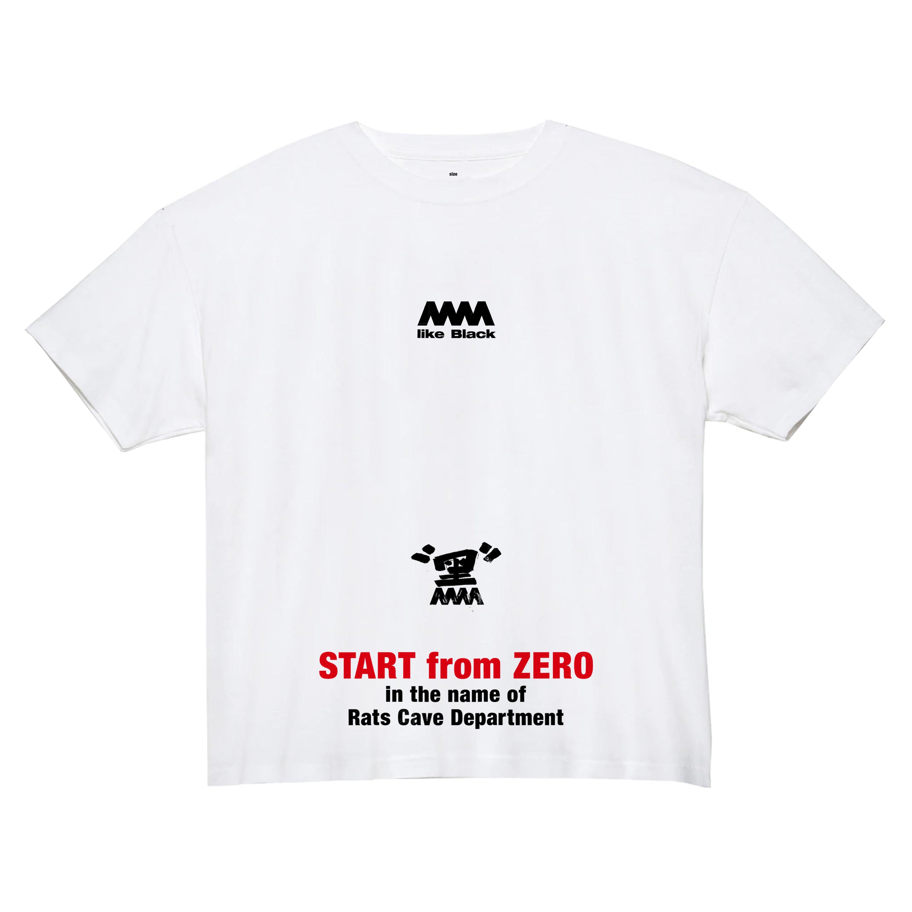 4A SAMURAI LIKE BLACK TEE 02 - WB