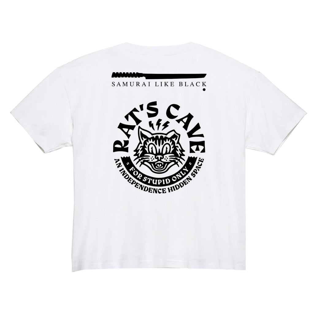 4A SAMURAI LIKE BLACK TEE 02 - WB