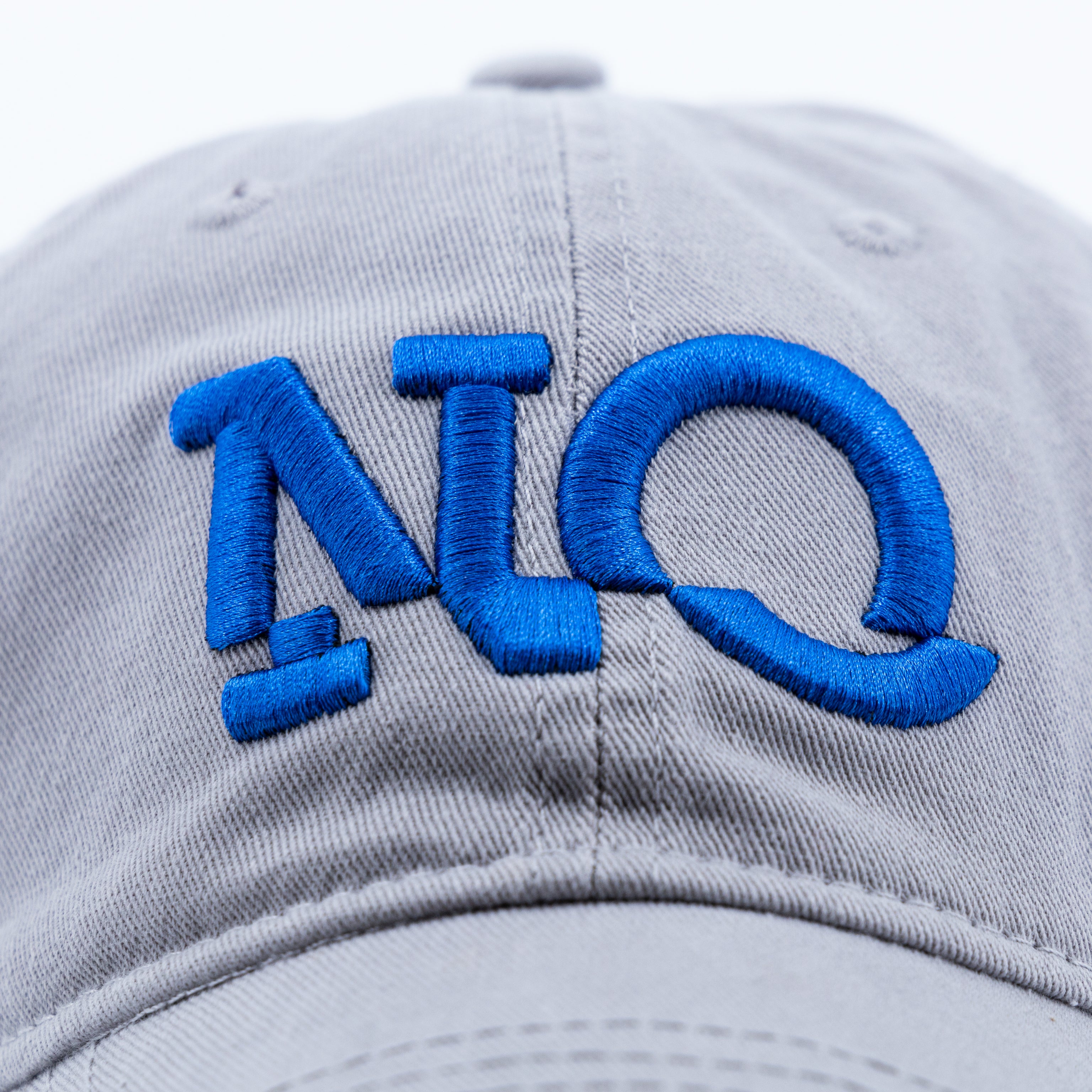 NO KIND. of Cap - NO/KIND : No Cap - Washed Light Grey with Blue