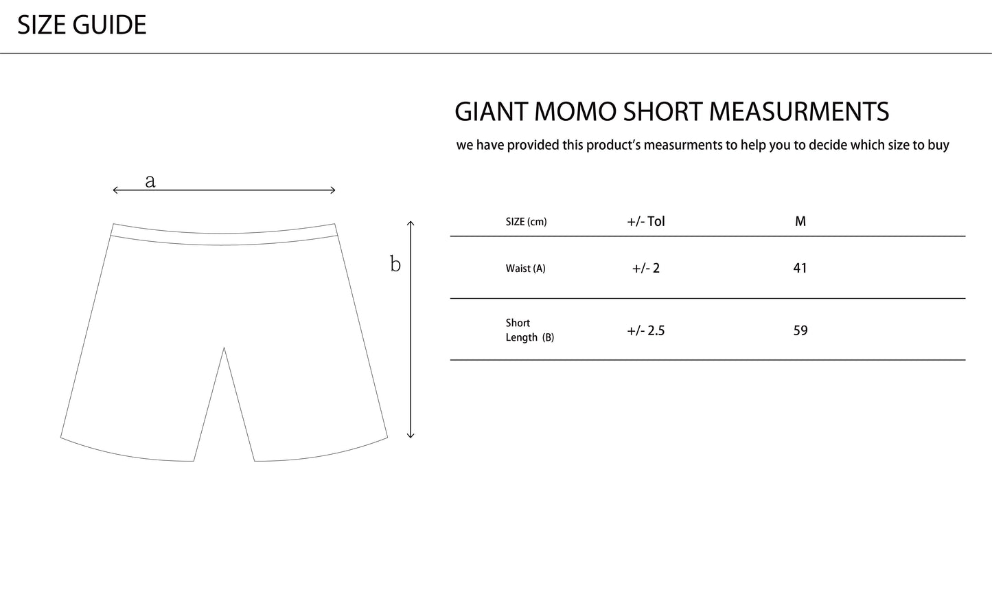 Giant Momo Short