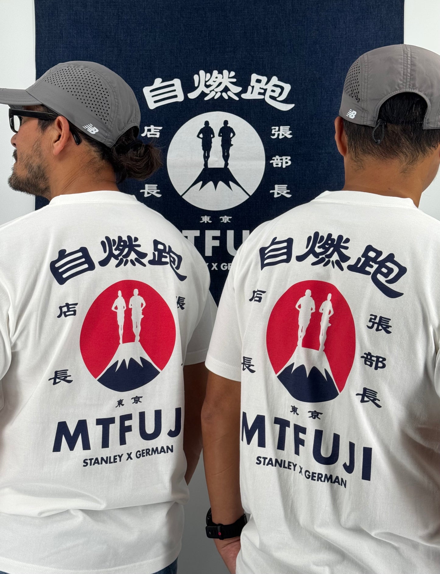 [ 自燃跑] 重磅全棉美式筒Tee