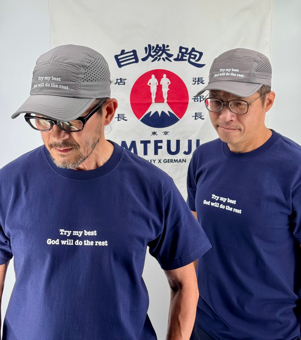 [ 自燃跑] 重磅全棉美式筒Tee