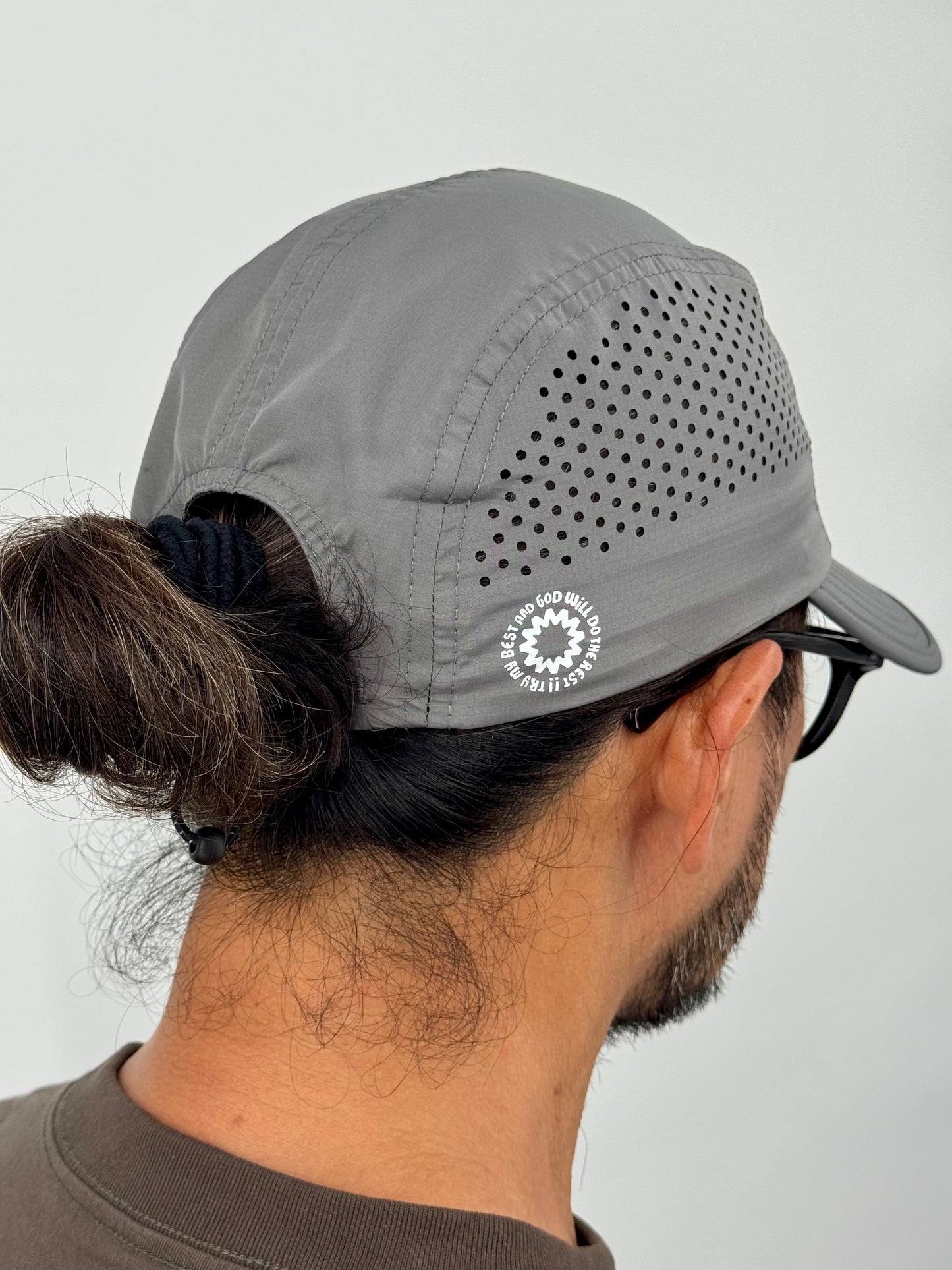 [ Try My Best ] Ultra Light Cap - Grey