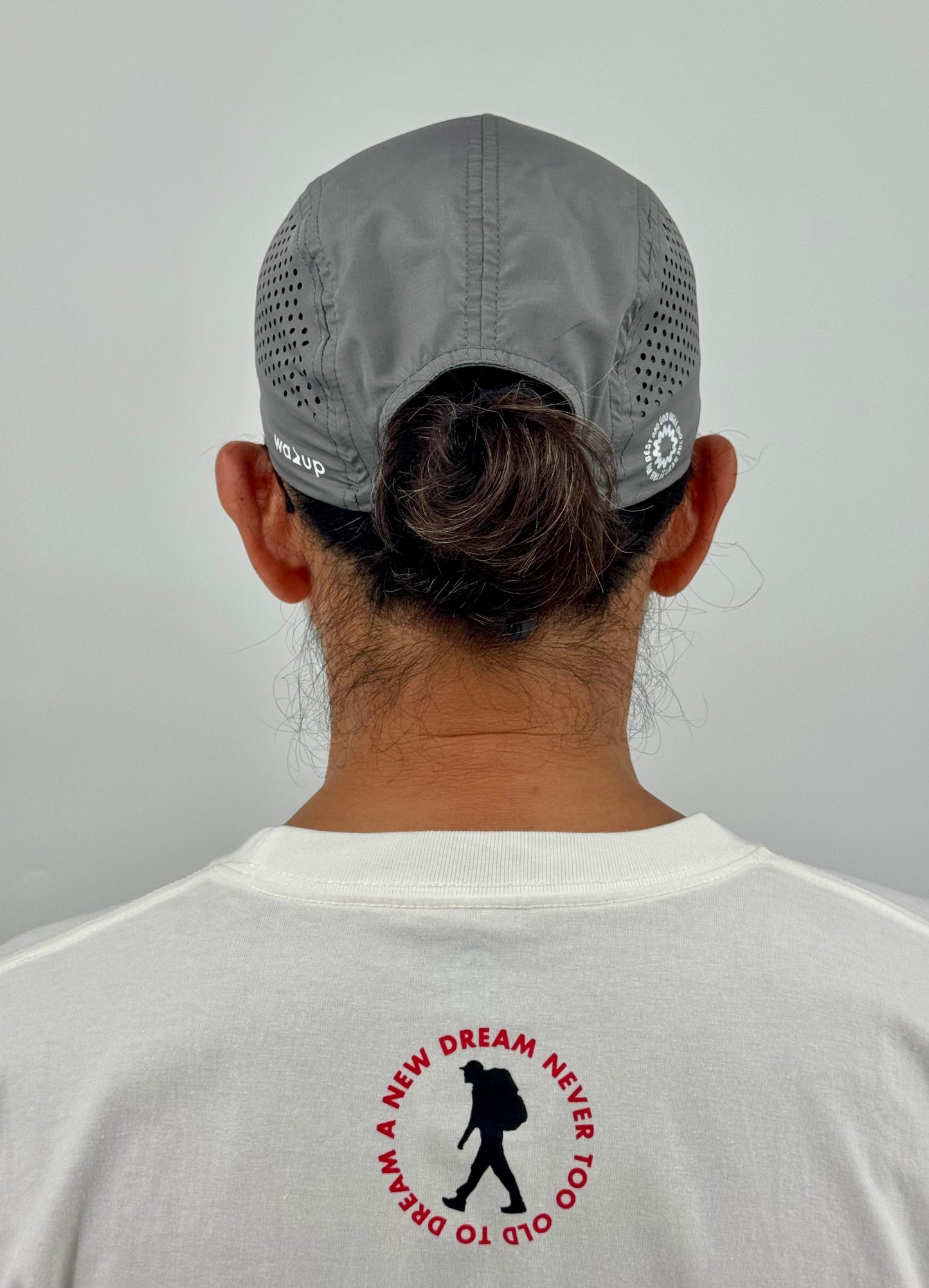 [ Try My Best ] Never Too Old 登山人 美式筒Tee