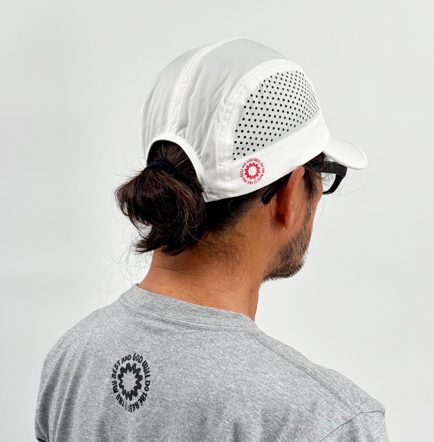 [ Try My Best ] Ultra Light Cap - White