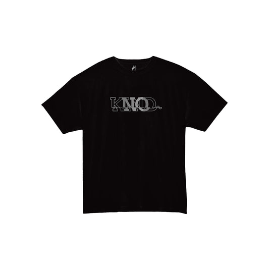 NO KIND. of Tee - NO/KIND : NO Tee - Black & Sliver Print