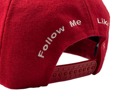 LA Trucker Cap Fluff - Red