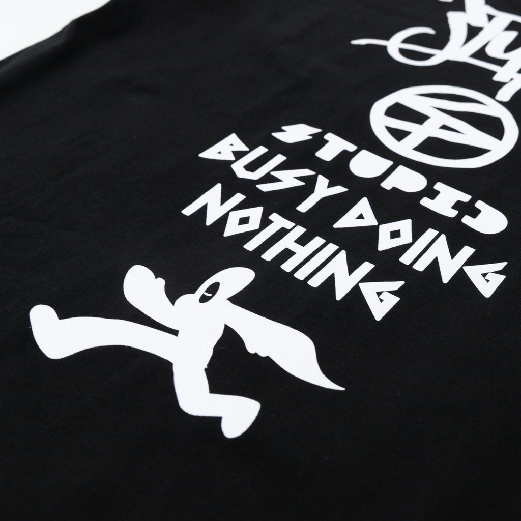 Like Black X Wallace Stores X Godfrey  「Stupidman」TEE 01 - BLACK