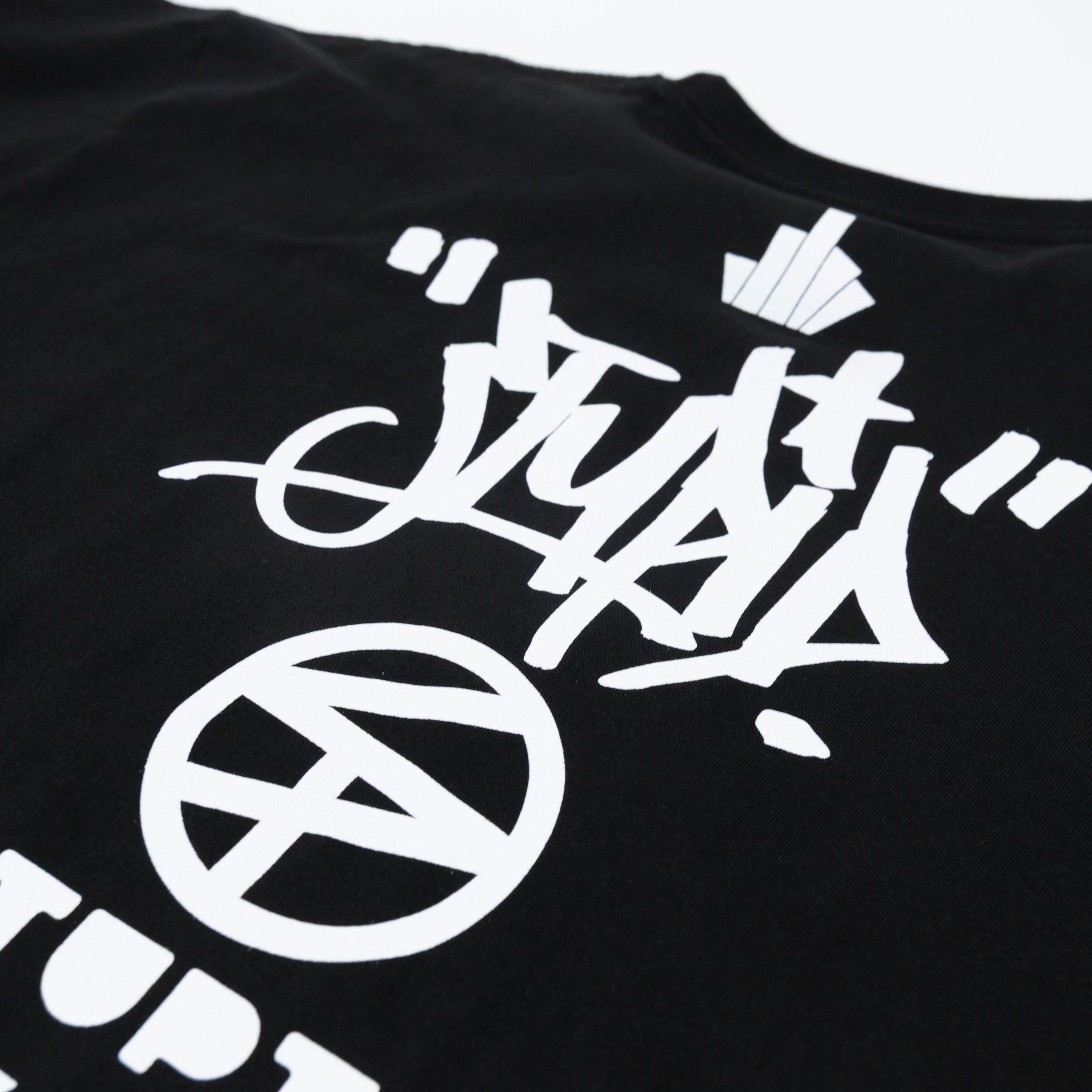 Like Black X Wallace Stores X Godfrey  「Stupidman」TEE 01 - BLACK