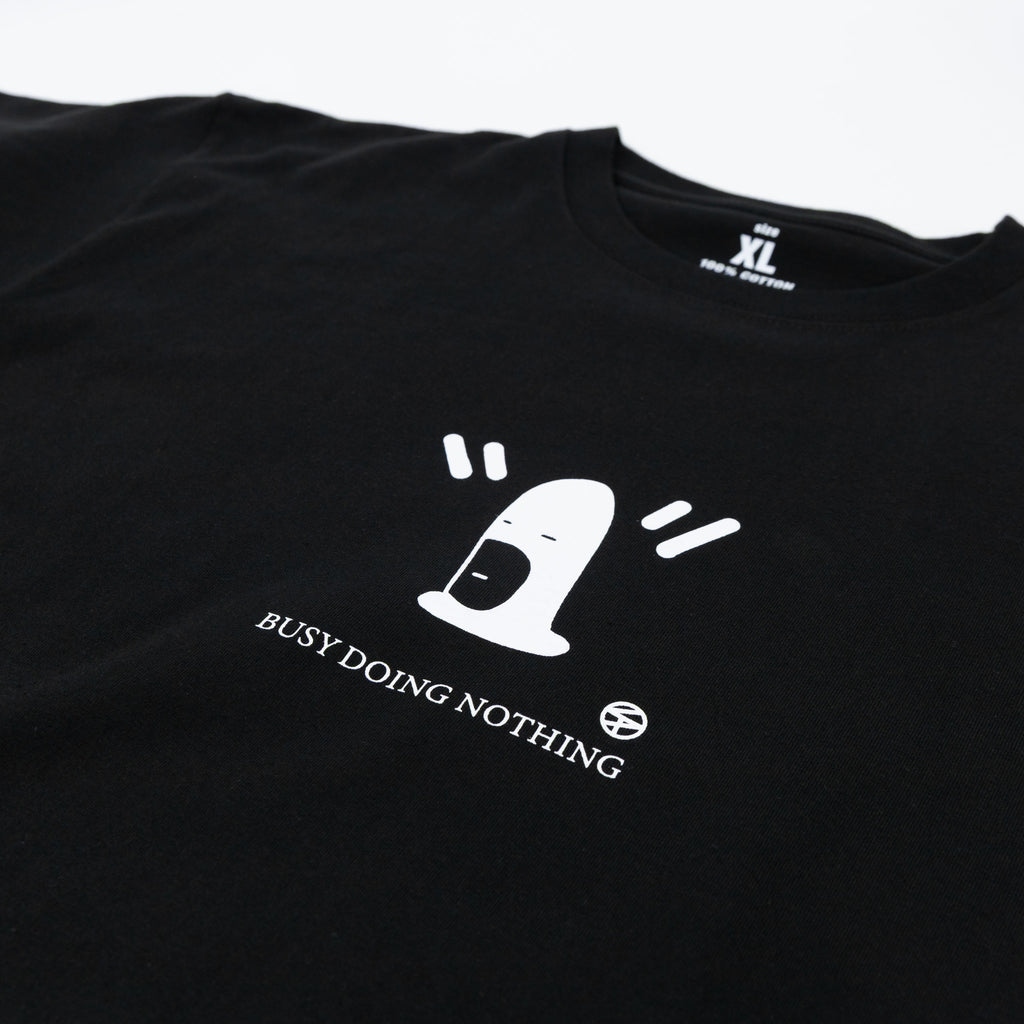 Like Black X Wallace Stores X Godfrey  「Stupidman」TEE 01 - BLACK