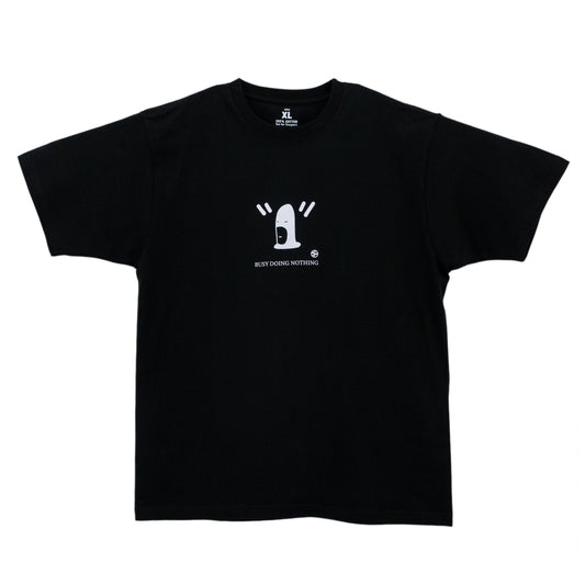 Like Black X Wallace Stores X Godfrey  「Stupidman」TEE 01 - BLACK