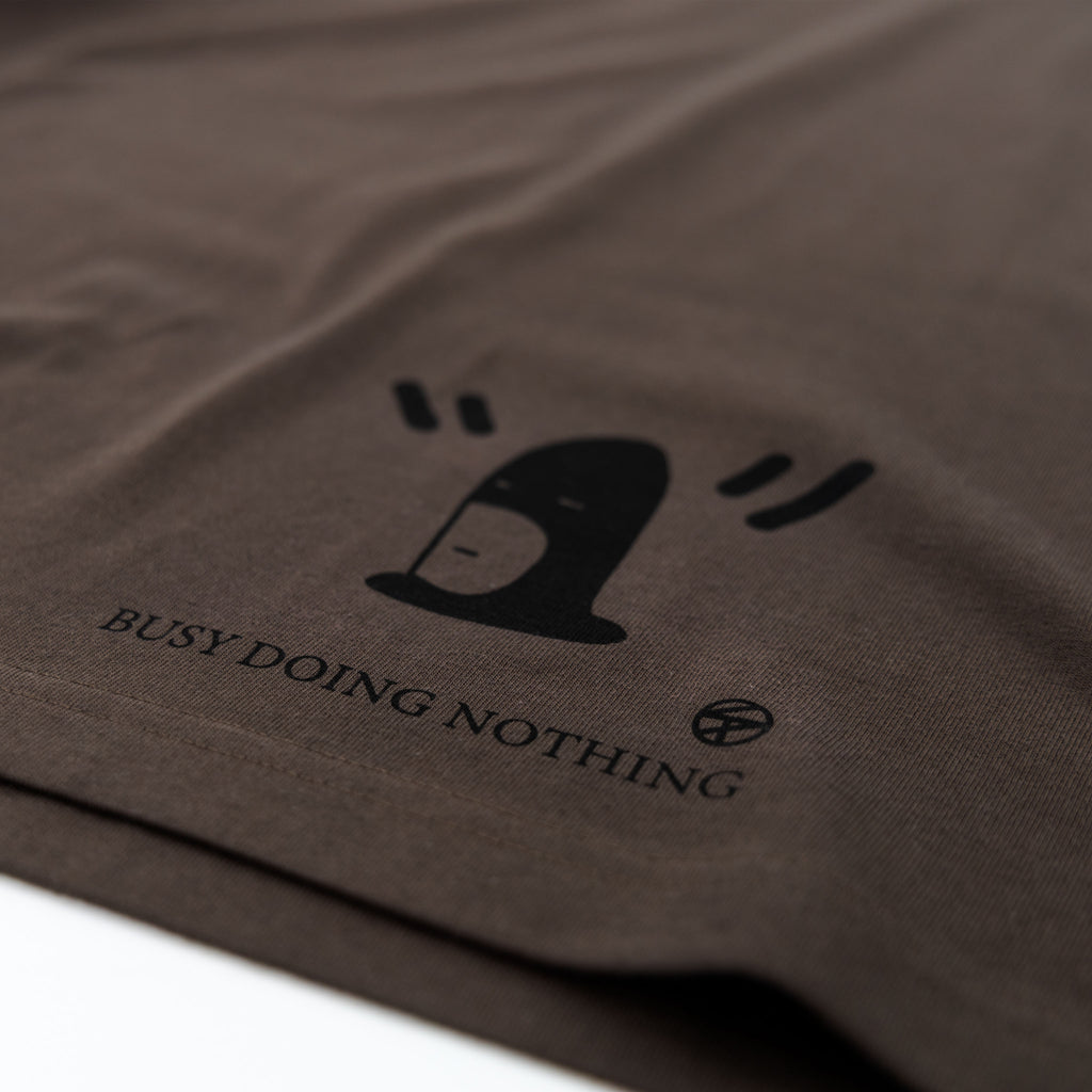 Like Black X Wallace Stores X Godfrey  「Stupidman」TEE 01 - GREY