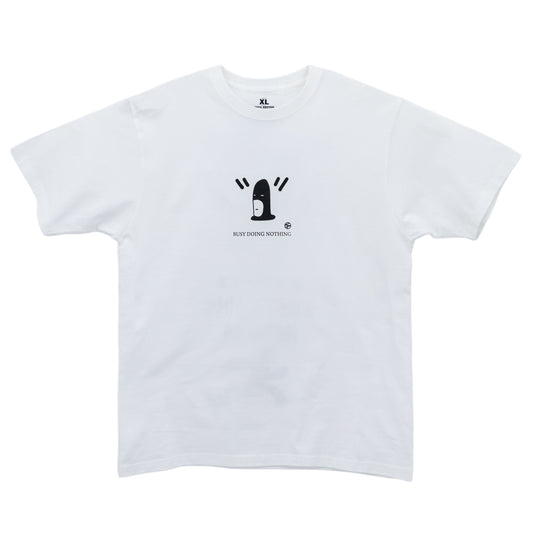 Like Black X Wallace Stores X Godfrey  「Stupidman」TEE 01 - WHITE
